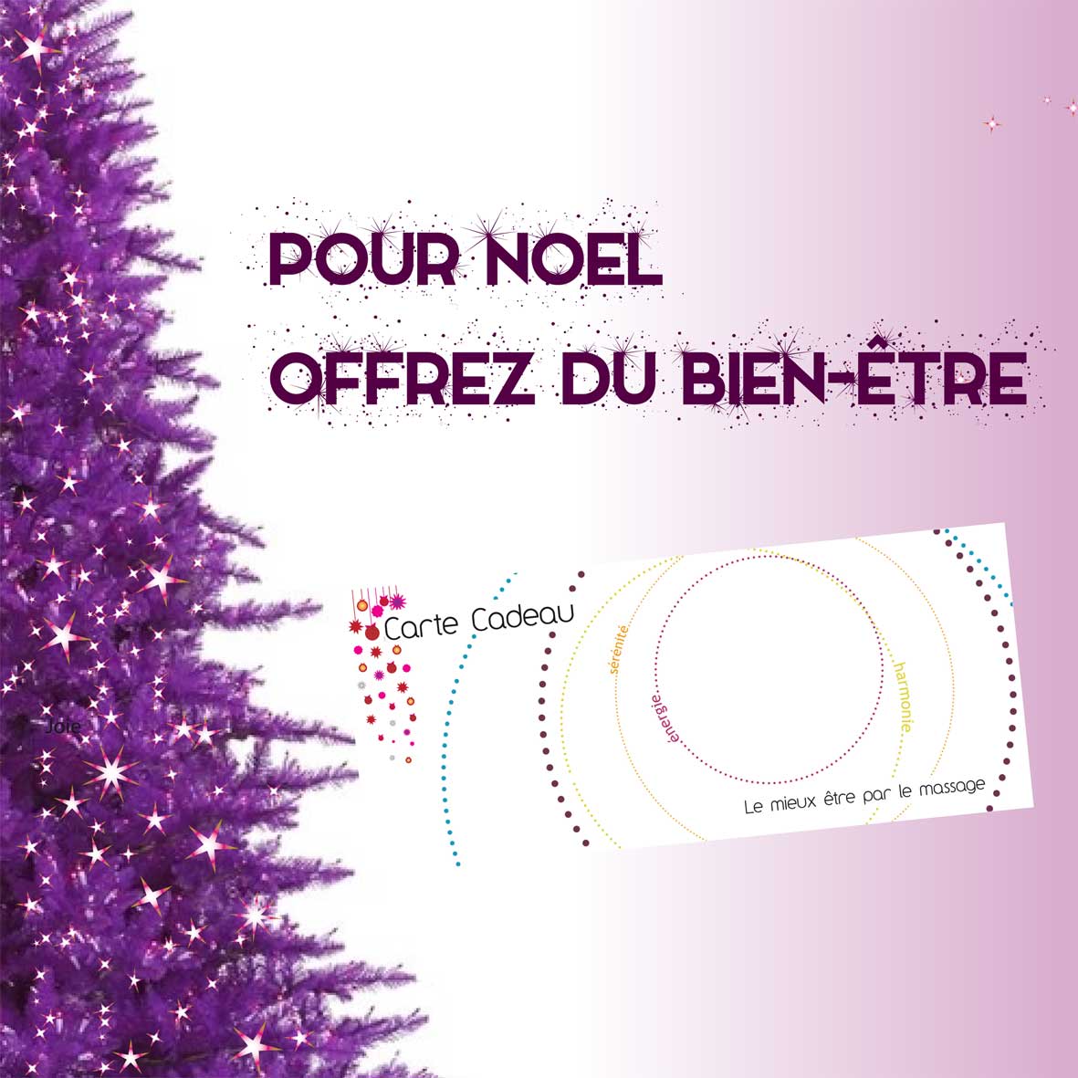 Offrez un massage bien-être à IFM Massage Marseille à vos proches pour Noël
