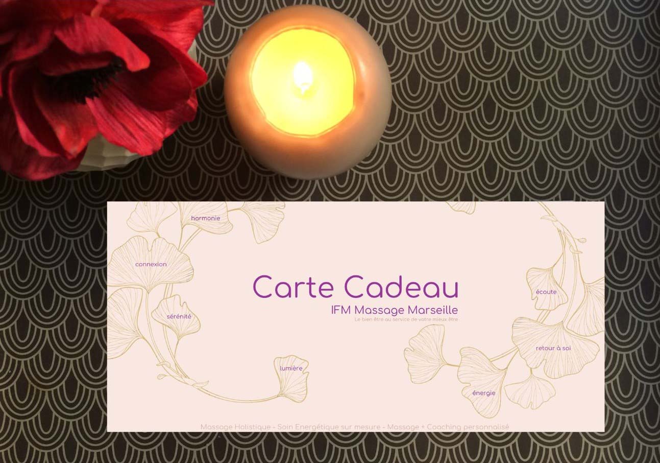 Carte Cadeau massage à Marseille